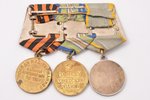set of awards and documents, medal For Military Merit, № 1165568; medal For defence of Caucasus, wit...