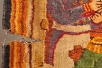 ковер, "Военный совет в Филях", ручная работа, шерсть, Российская империя, начало 20-го века, 126 x...