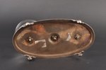 посуда для специй, серебро, 950 проба, 19-й век, (общий) 576.00 г, Франция, h 19.5 см...