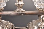 посуда для специй, серебро, 950 проба, 19-й век, (общий) 379.80 г, Франция, h 17 см...