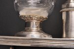 посуда для специй (2 шт.), серебро, 950 проба, 19-й век, Франция, h 19 см...