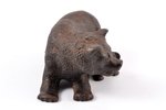 figurative composition, Bear with cub, cast iron, h 6 cm, weight 812.30 g., Russia, Kasli, 1888...