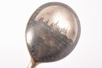 spoon, silver, "Великий Устюг 1909 г."  (Veliky Ustyug, 1909), 66.05 g, 18.5 cm, by Mikhail Chirkov,...