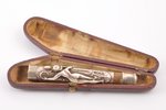 mouthpiece, silver, 84 ПТ standart, the beginning of the 20th cent., (total) 18.15 g, Europe, 8.8 cm...