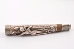 mouthpiece, silver, 84 ПТ standart, the beginning of the 20th cent., (total) 18.15 g, Europe, 8.8 cm...