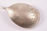 spoon, silver, 84 standard, 51.45 g, engraving, 19 cm, 1899-1908, Russia...