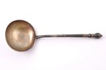 spoon, silver, 84 standard, 69.20 g, engraving, 17.6 cm, 1891, Moscow, Russia...