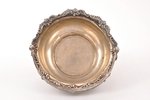 candy-bowl, silver, 875 standard, 157.60 g, h (with handle) = 14 cm, the 20-30ties of 20th cent., th...