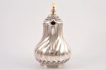 cream jug, silver, 950 standart, the border of the 19th and the 20th centuries, (total) 269 g, Franc...