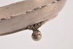 candy-bowl, silver, 875 standard, 151.85 g, Ø 14.8 cm, by Ludwig Rozentahl, the 30ties of 20th cent....