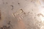 sālstrauks, sudrabs, 84, 875 prove, 37.40 g, māksliniecisks gravējums, h 3.1 cm, 1891 g., Maskava, K...