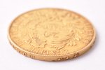 20 франков, 1850 г., A, золото, Франция, 6.45 г, Ø 21.1 мм, XF, 900 проба...