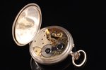 карманные часы, "Longines", Швейцария, рубеж 19-го и 20-го веков, серебро, 800 проба, (общий) 87.05...