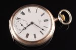 pocket watch, "Omega", Switzerland, the beginning of the 20th cent., silver, 800 standart, (total) 8...