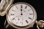 карманные часы, "Павелъ Буре", Швейцария, начало 20-го века, металл, 7 x 5.5 см, Ø 45 мм, в рабочем...