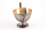sugar-bowl, silver, 84 standard, 544.90 g, h 16.2 cm, 1816, St. Petersburg, Russia...