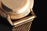 wristwatch, "Longines" Automatic, Switzerland, gold, 14 K standart, (total) 61.90 g, (dial) 3.9 x 3....