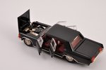 car model, ZIL 117 Nr. А31, transitional type with painted antenna hole, metal, USSR, 1983...
