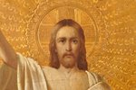 ikona, Kristus Augšāmcelšanās, dēlis, gleznojums, vizuļzelts, Krievijas impērija, 19. gs. beigas, 44...