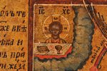 ikona, Erceņģelis Mihails, dēlis, gleznojums, zeltījums, Krievijas impērija, 19. gs., 22.2 x 19.2 x...