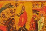 icon, The Resurrection of Christ and Descent into Hades, Twelve Great Feasts, board, painting on lit...
