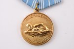 medal, For the Salvation of the Drowning, Russian Federation, 90-ies of 20-th cent., 37.1 x 32.2 mm...