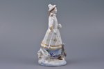 figurine, Snow Maiden, porcelain, USSR, LFZ - Lomonosov porcelain factory, the 60ies of 20th cent.,...