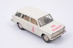 car model, VAZ 2102 Nr. A11, "Olympic games 1980 in Moscow", metal, USSR, 1978...
