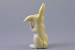 figurine, Hare (salt cellar), porcelain, Riga (Latvia), J.K.Jessen manufactory, the 30ties of 20th c...