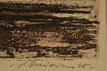Duškins Pauls (1928-1996), Piekrastes motīvs, 1951-9150 g., papīrs, oforts, 26.8 x 40.9 cm...