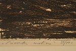 Duškins Pauls (1928-1996), Piekrastes motīvs, 1951-9150 g., papīrs, oforts, 26.8 x 40.9 cm...