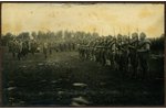 photography, 4 pcs, Latvian Riflemen, Latvia, beginning of 20th cent., 17x11,5 cm...