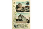 открытка, Виндава (Вентспилс), Латвия, Российская империя, начало 20-го века, 13,8x8,8 см...