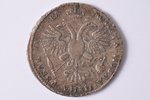 1 ruble, 1721, Tsar Peter I, silver, Russia, 26.85 g, Ø 40.7 - 41.6 mm, VF...