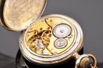 kabatas pulkstenis, "Zenith", Šveice, 20. gs. sākums, sudrabs, 800 prove, (kopējs) 118.85 g, 6.5 x 5...