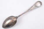 set of 12 teaspoons, silver, 12, 84 standart, 1908-1916, 434 g, "Grachev Brothers", St. Petersburg,...