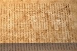 dokuments, zvērests Konstantīnam Pavlovičam Romanovam, kurš nekļuva par imperatoru; dokuments bija j...