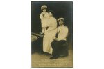 photography, Tsar Nicholas II with his family, Russia, beginning of 20th cent., 13.8 x 8.6 cm...