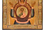 ikona, Dievmāte Parādība, dēlis, gleznojums, zeltījums, emalja, Krievijas impērija, 19. un 20. gadsi...