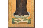 ikona, Vissvētā Dievmāte "Nenodzēšamā Svece", dēlis, gleznojums, zeltījums, emalja, Krievijas impēri...