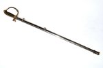 kājnieku zobens, Latvijas armija, (agrīnais, 1 izlaidums), asmeņa garums - 79.3 cm, roktura garums -...
