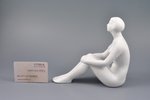 figurine, Nude model, porcelain, Riga (Latvia), USSR, sculpture's work, molder - Anatoly Travnikov,...