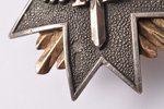 badge Aizsargi Nº6 (Defenders); Order of the Bearslayer Nº790; monogram of Arvīds Oše; silver casset...