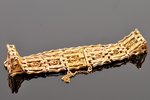 a bracelet, gold, 585 standard, 15.50 g., the item's dimensions 17 cm, the beginning of the 20th cen...