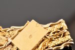 aproce, zelts, 585 prove, 15.50 g., izstrādājuma izmērs 17 cm, 20. gs. sākums...