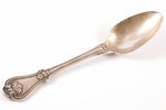 spoon, silver, Coat of arms of Dolgorukov Princes, 950 standard, 107.20 g, 21.3 cm, Andre Aucoc, 188...