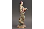 figurine, Chinese Girl with Drums, porcelain, USSR, Dmitrov Porcelain Factory (Verbilki), molder - O...