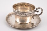 tējas pāris, sudrabs, 950 prove, 1892-1911 g., 264.25 g, Paul Canaux & Cie, Parīze, Francija, Ø (apa...