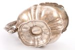 cream jug, silver, 84 standard, 278.45 g, gilding, h 14 cm, 1851, Riga, Russia...