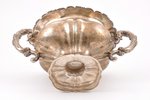 candy-bowl, silver, 84 standard, 489.45 g, gilding, 25 x 15 x 15.5 cm, 1851, Riga, Russia...